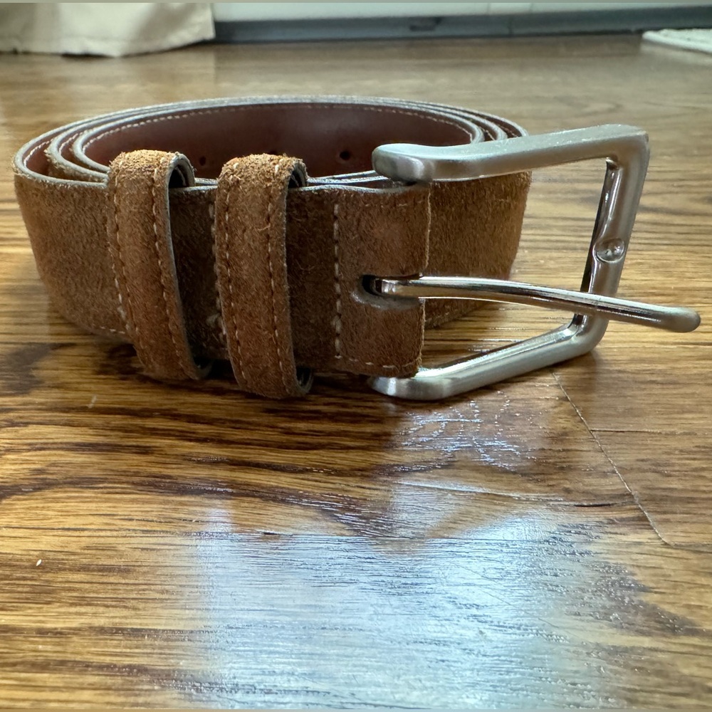 European Suede Belt - 38